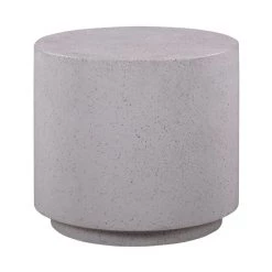 Tov Terrazzo Light Speckled Side Table Living Room