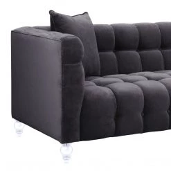 TOV Living Room Bea Velvet Sofa