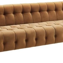 TOV Living Room Bea Velvet Sofa