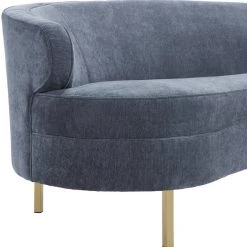 TOV Baila Velvet Sofa Living Room