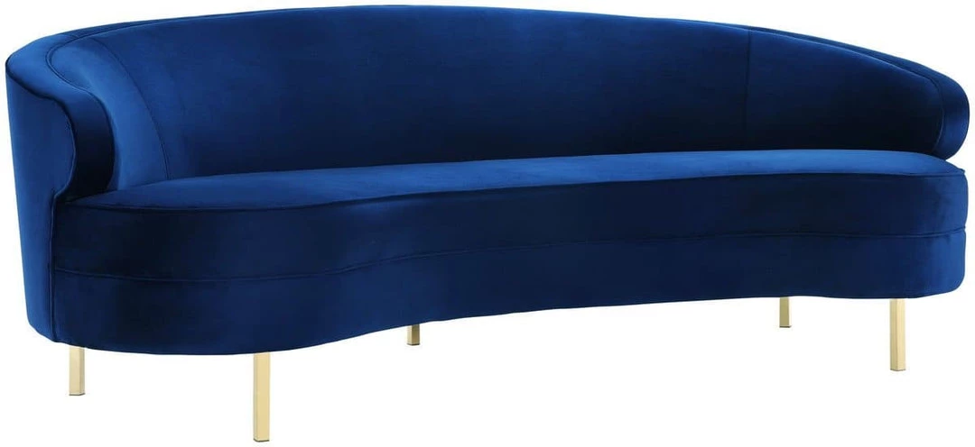 TOV Baila Velvet Sofa Living Room
