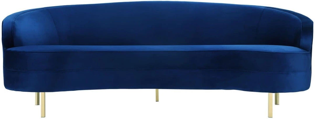 TOV Baila Velvet Sofa Living Room