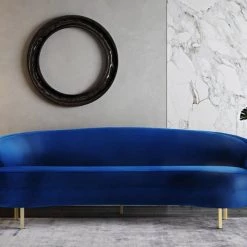 TOV Baila Velvet Sofa Living Room