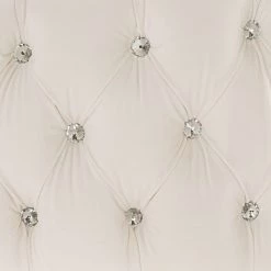 TOV Living Room Adina Velvet Loveseat With Gold Legs