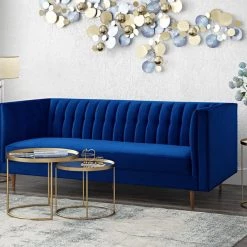 TOV Sebastian Velvet Sofa