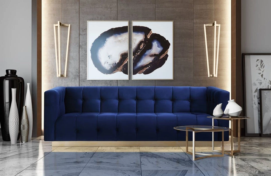TOV Roma Velvet Sofa