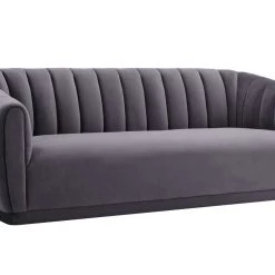 TOV Living Room Maelie Velvet Sofa