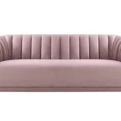 TOV Living Room Maelie Velvet Sofa