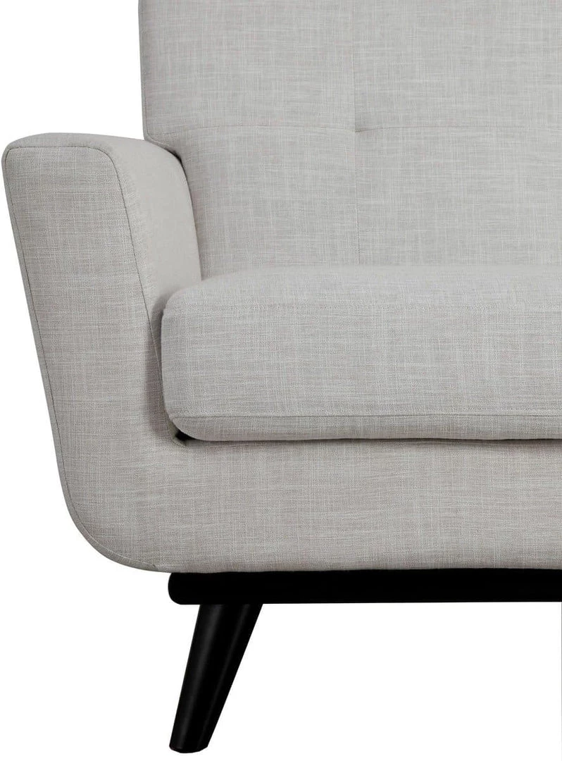 TOV Living Room James Linen Sofa