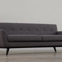 TOV Living Room James Linen Sofa