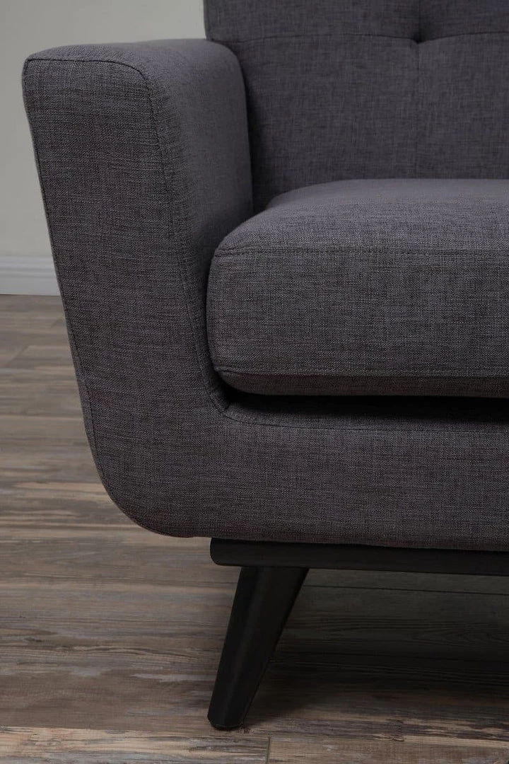 TOV Living Room James Linen Sofa