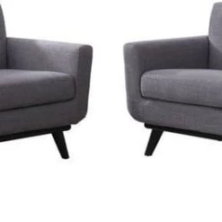 TOV Living Room James Linen Sofa