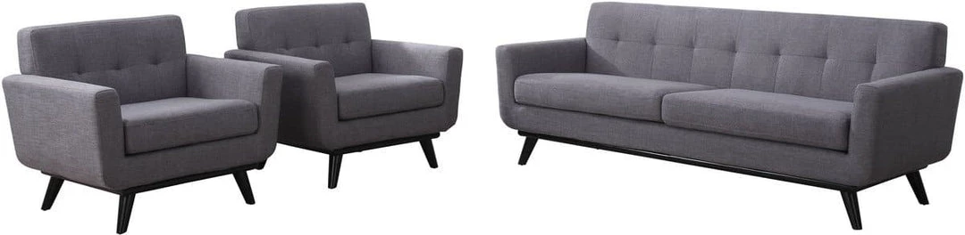 TOV Living Room James Linen Sofa