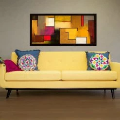 TOV Living Room James Linen Sofa