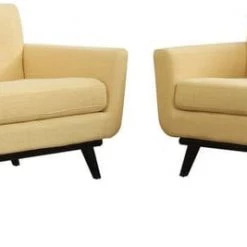 TOV Living Room James Linen Sofa