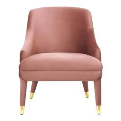 TOV Orchid Velvet Chair