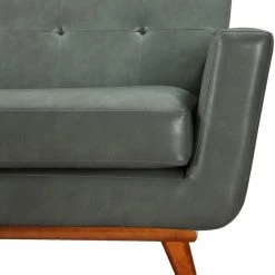 TOV Lyon Smoke Grey Sofa