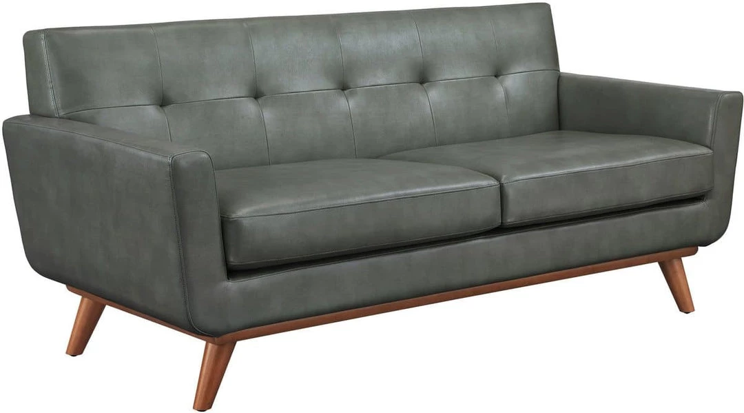 TOV Lyon Smoke Grey Loveseat Living Room