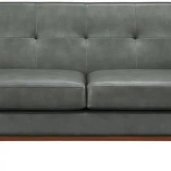TOV Lyon Smoke Grey Loveseat Living Room