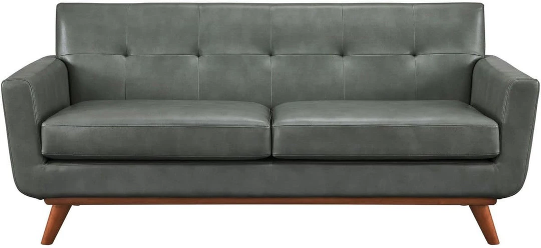 TOV Lyon Smoke Grey Loveseat Living Room