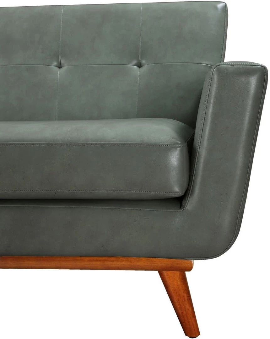 TOV Lyon Smoke Grey Loveseat Living Room