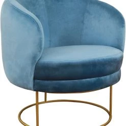 TOV Bella Velvet Chair Living Room