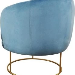 TOV Bella Velvet Chair Living Room
