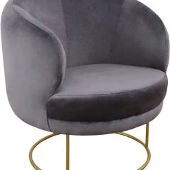 TOV Bella Velvet Chair Living Room