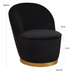 TOV Julia Velvet Junior Chair Living Room