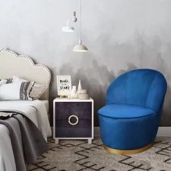 TOV Julia Velvet Junior Chair Living Room