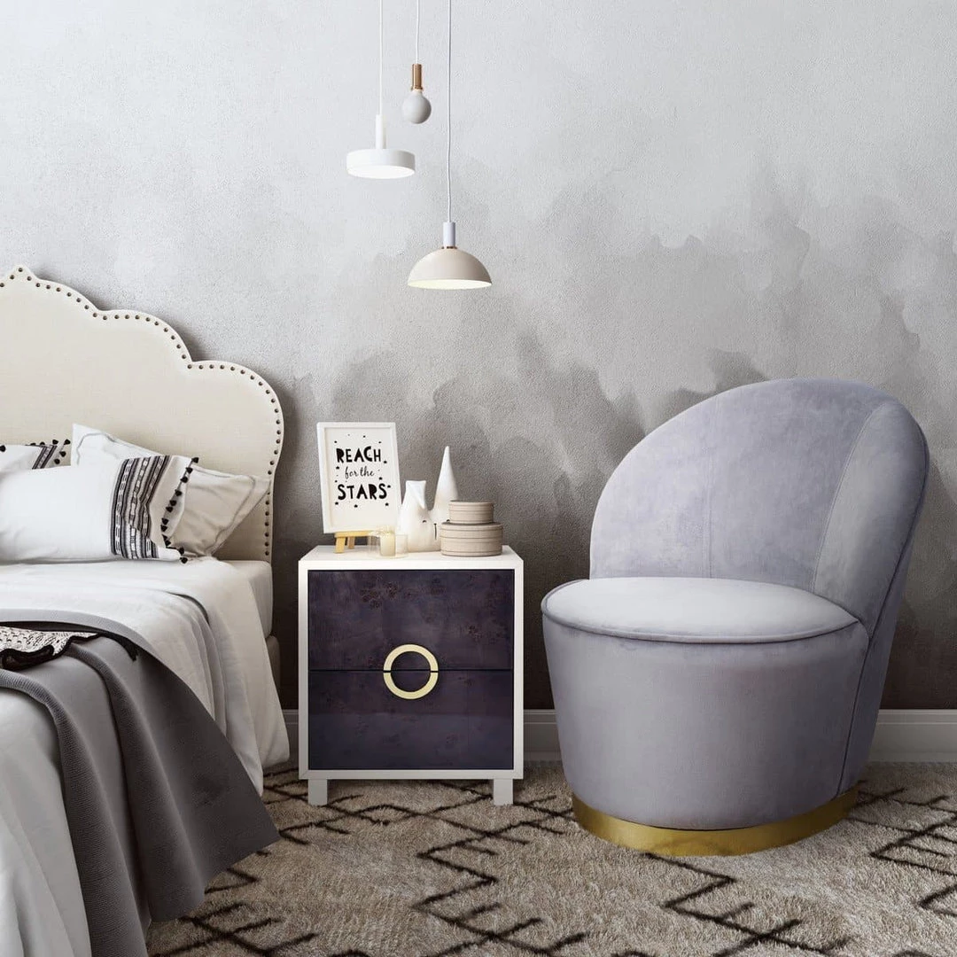 TOV Julia Velvet Junior Chair Living Room