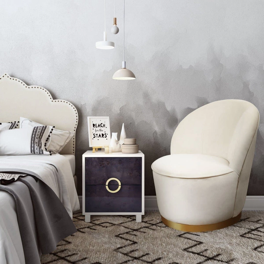 TOV Julia Velvet Junior Chair Living Room