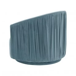 TOV Living Room London Pleated Swivel Chair