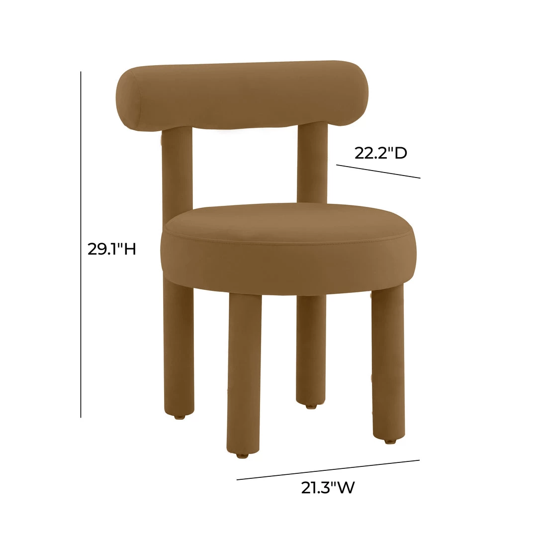 TOV Carmel Velvet Chair
