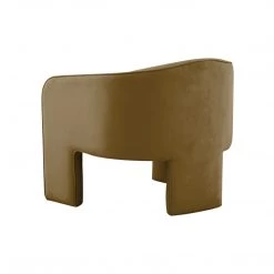 TOV Marla Velvet Accent Chair Living Room