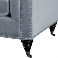 TOV Hanny Velvet Sofa Living Room