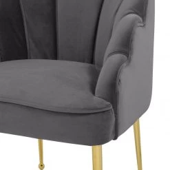 TOV Living Room Daisy Velvet Chair