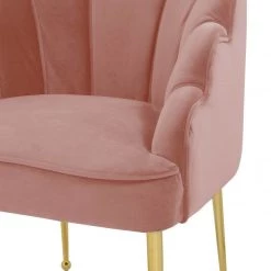 TOV Living Room Daisy Velvet Chair