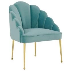 TOV Living Room Daisy Velvet Chair