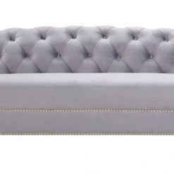 TOV Living Room Farah Velvet Sofa