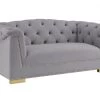 TOV Living Room Farah Velvet Loveseat