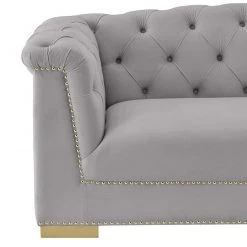TOV Living Room Farah Velvet Loveseat