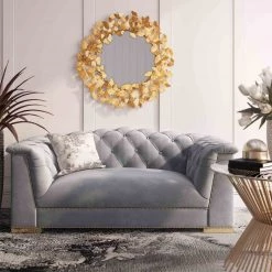 TOV Living Room Farah Velvet Loveseat