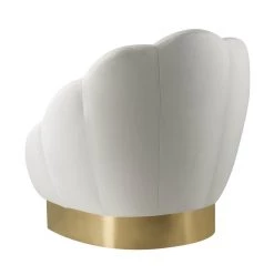 TOV Bloom Velvet Accent Chair