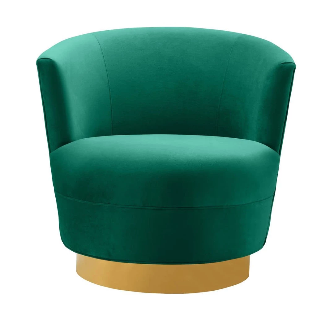 TOV Living Room Noah Swivel Chair