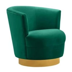 TOV Living Room Noah Swivel Chair