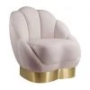 TOV Bloom Velvet Accent Chair