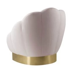 TOV Bloom Velvet Accent Chair