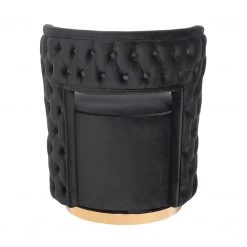 TOV Mimosa Velvet Swivel Accent Chair