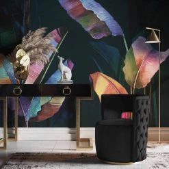 TOV Mimosa Velvet Swivel Accent Chair